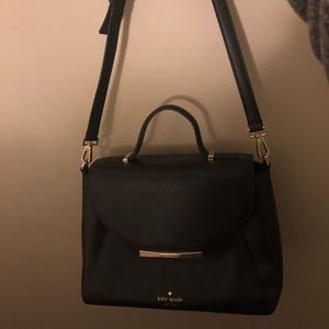 Black mid-size Kate Spade handbag